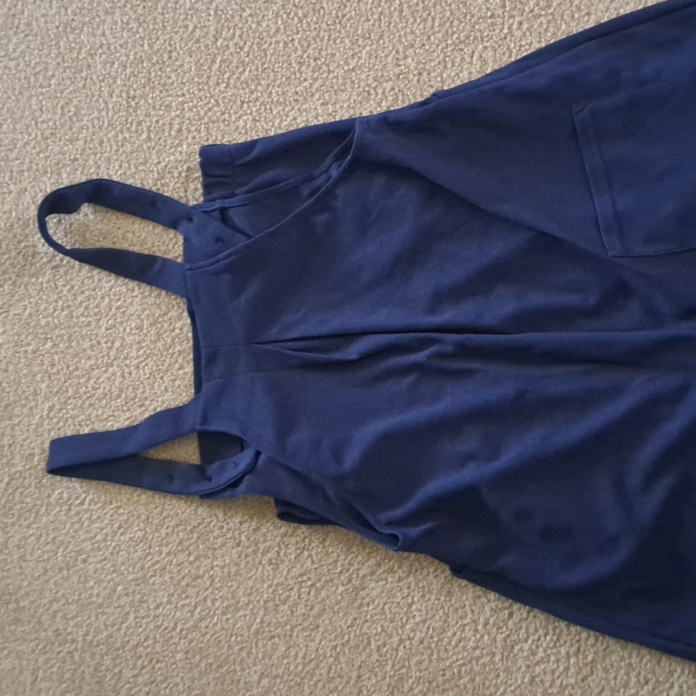 SMALL    HALARA ADJUSTABLE WAFFLE JOGGER OVERALLS - Picture 9 of 11
